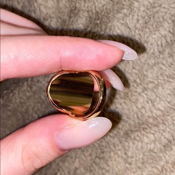 Rhinestone Knuckle Midi Rings - Gold Tone - Picture 8 of 8